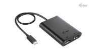 Image de i-tec USB-C Dual 4K/60Hz (single 8K/30Hz) DP Video Adapter (C31DUAL4K60DP)