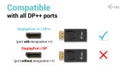 Image de i-tec Passive DisplayPort to HDMI Adapter (max 4K/30Hz) (DP2HDMI4K30HZ)