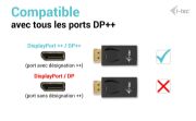 Image de i-tec Passive DisplayPort to HDMI Adapter (max 4K/30Hz) (DP2HDMI4K30HZ)