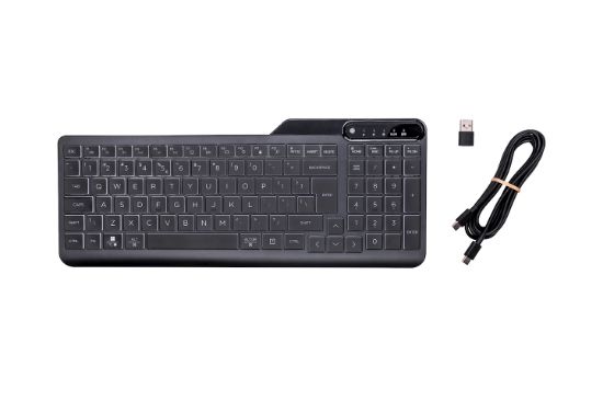Image de HP Clavier filaire rétroéclairé 400 (7N7C0AA#ABB)