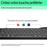 Image de HP Clavier filaire rétroéclairé 400 (7N7C0AA#ABB)