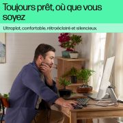 Image de HP Clavier filaire rétroéclairé 400 (7N7C0AA#ABB)