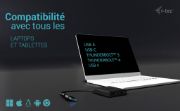 Image de i-tec USB-A/USB-C Dual 4K/60 Hz DisplayPort Video Adapter (CADUAL4KDP)