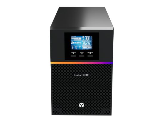 Image de Vertiv Liebert Onduleur GXE 2 000 VA/ 1 800 W 230 V Tour on line double conversion | Batterie VRLA plomb étanche (GXE3-2000IMT)