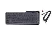 Image de HP 400 Backlit Wired Keyboard clavier Maison USB AZERTY Belge Noir (7N7C0AA#AC0)