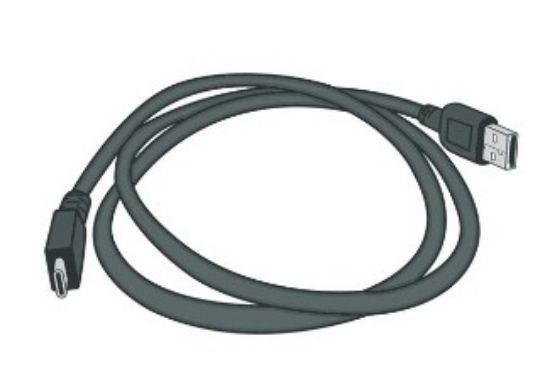 Image de Zebra Pièce détachée ou accessoire pour imprimante/scanner Cable 1 pièce(s) (CBL-USB00200-USA00)