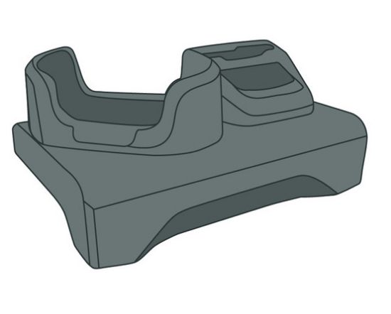 Image de Zebra accessoire pour lecteur de code barres Support de chargement (CR49-4S0T-UNI-G-01)