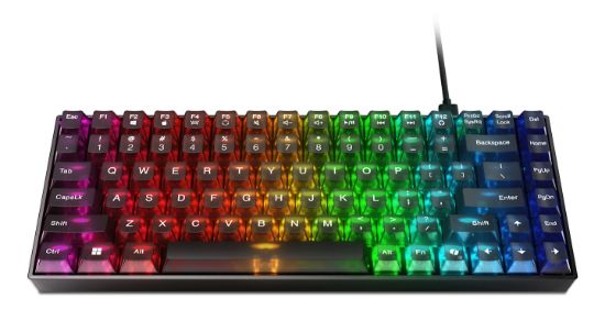Image de Lenovo Legion K510 Mini Pro clavier Gaming USB Anglais américain Noir, Transparent (GY41P80860)