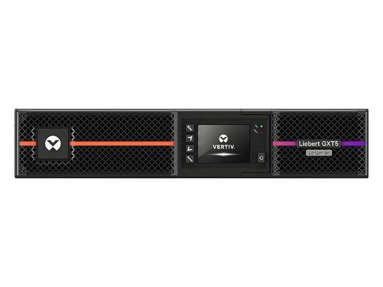 Image de Vertiv Liebert alimentation d'énergie non interruptible Double-conversion (en ligne) 1,5 kVA 1500 W 8 sortie(s) CA (GXT5-1500IRT2UXLN)