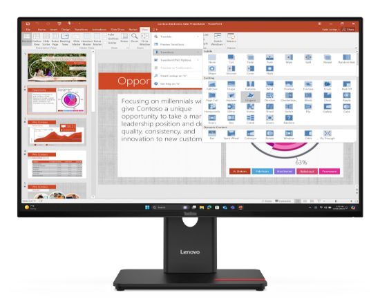 Image de Lenovo ThinkVision T27-40 Moniteur (64A5ZAT6EU)
