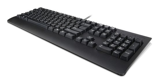 Image de Lenovo clavier maison/bureau USB Anglais américain Noir (4Y41R64588)