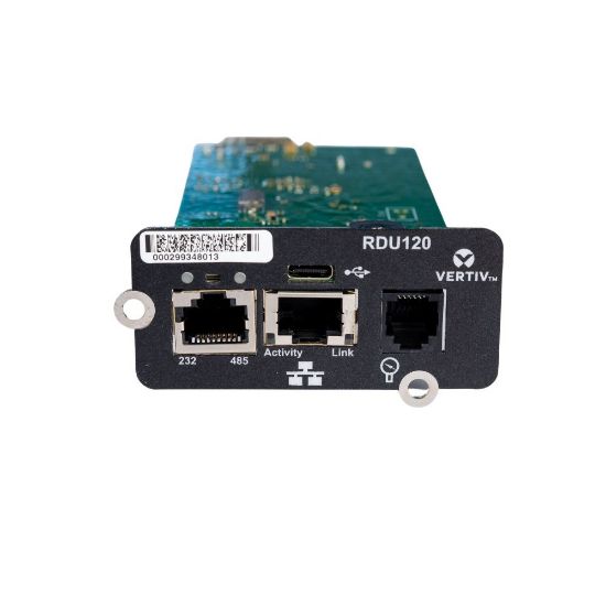 Image de Vertiv Liebert IntelliSlot Interne Ethernet 1000 Mbit/s (RDU120)