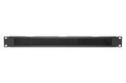 Image de Digitus Rail de câbles à brosses pour armoires de 483 mm (19") Accessoire de racks - Noir (DN-97661)