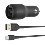 Image de Belkin Boost Charge Smartphone Noir Allume-cigare Auto (CCE001BT1MBK)