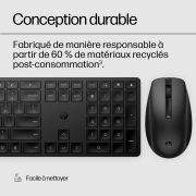 Image de HP Ensemble clavier et souris sans fil 650 (4R013AA)