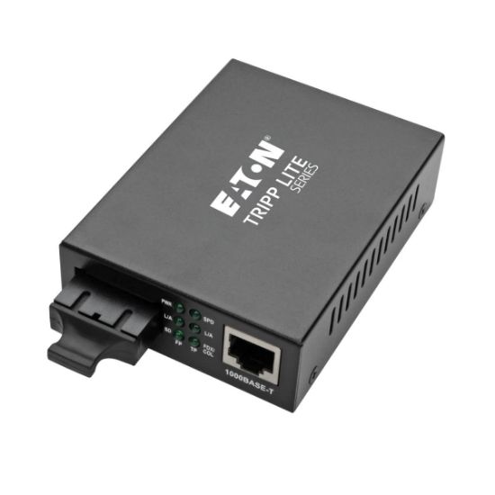 Image de Tripp Lite convertisseur de support réseau 1000 Mbit/s 850 nm Noir (N785-INT-SC-MM)
