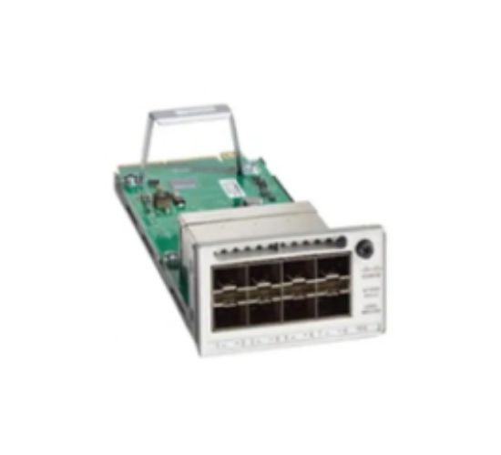 Image de Cisco Catalyst 9300 8 x 25G/10G/1G multi-rate SFP Network Module, spare Adaptateur Interface (C9300X-NM-8Y=)