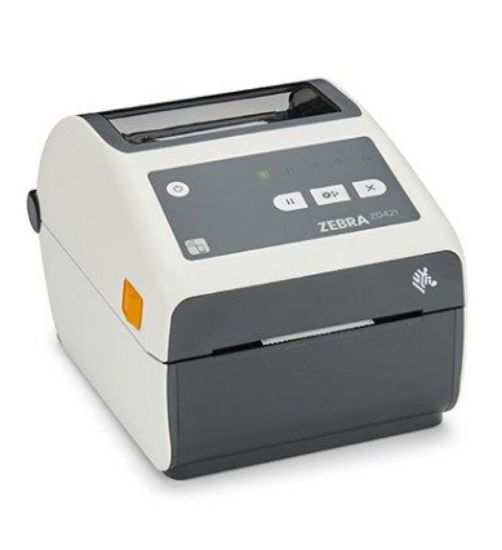 Image de Zebra ZD421T imprimante pour étiquettes Transfert thermique 300 x 300 DPI 102 mm/sec Avec fil &sans fil Ethernet/LAN Bluetooth (ZD4AH43-30EE00EZ)