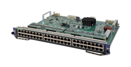 Image de HP E Networking Comware Module 48-port 1000BASE-T with PoE+ SE 7500 Module de commutateur de réseau (JH213A)