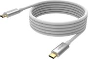 Image de Vision 4 m, USB-C, 22/30 AWG, 10 Gbps, 3 A Câble USB - Blanc (TC 4MUSBC)