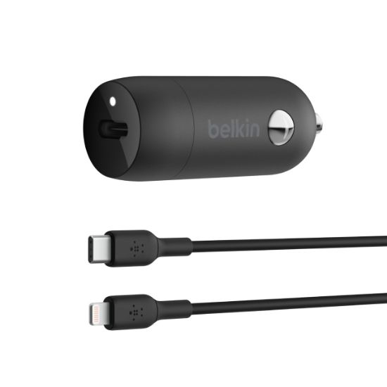 Image de Belkin BoostCharge Universel Noir Allume-cigare Auto (CCA004BT1MBK-B5)