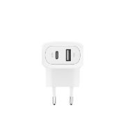 Image de Belkin 42 W, USB-C, USB-A, PPS Chargeur - Blanc (WCB009VFWH)