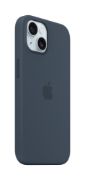 Image de Apple Coque en silicone avec MagSafe pour iPhone 15 - Bleu orage - Marine (MXPF3ZM/A)
