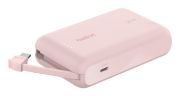 Image de Belkin 20W, USB-C, Pink, 9.9 x 6.4 x 2.3 cm Banque d'alimentation électrique - Rose (BPB021HQPK)