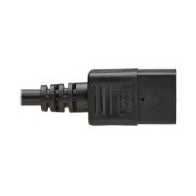 Image de Eaton 2.5 m, BS 1363 to C19 - 13A, 250V, H05VV-F, PVC, Black Cordon d'alimentation - Noir (P052-2P5M-UK)