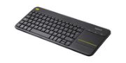 Image de Logitech Wireless Touch Keyboard K400 Plus Clavier HTPC pour PC connecté aux télévisions (920-007131)