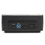 Image de StarTech.com Station d'Accueil pour Disque Dur USB 3.0 à SATA à Baie Unique, Dock pour HDD USB 3.0 (5 Gbps), Docking Station pour HDD/SSD Externe 2,5/3,5" SATA I/II/III - Char ... (SATDOCKU3S)