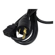 Image de HP E C19 - Nema L6-20P NA/JP 250V 20Amp High Voltage 3.6m Power Cord Cordon d'alimentation - Noir (AF593A)