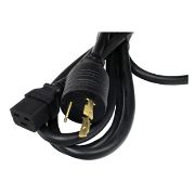 Image de HP E C19 - Nema L6-20P NA/JP 250V 20Amp High Voltage 3.6m Power Cord Cordon d'alimentation - Noir (AF593A)