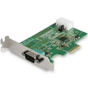 Image de StarTech.com Carte Adaptateur Série RS232 PCI Express à 1 port - Carte Contrôleur Hôte Série PCIe RS232 - PCIe vers Série DB9 - 16950 UART - Carte d'Extension Profil Bas - Win ... (PEX1S953LP)