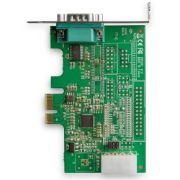 Image de StarTech.com Carte Adaptateur Série RS232 PCI Express à 1 port - Carte Contrôleur Hôte Série PCIe RS232 - PCIe vers Série DB9 - 16950 UART - Carte d'Extension Profil Bas - Win ... (PEX1S953LP)