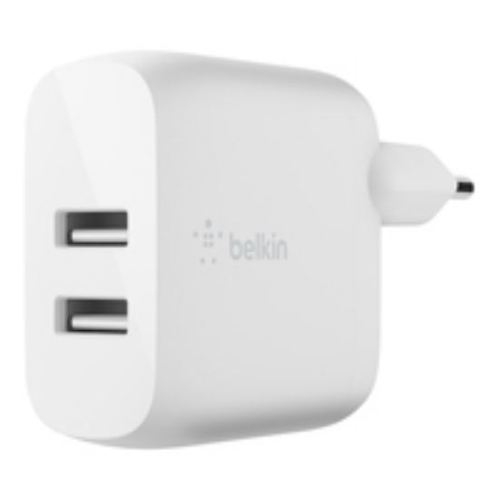 Image de Belkin chargeur d'appareils mobiles Smartphone, Tablette Blanc Secteur Intérieure (WCB002VFWH)