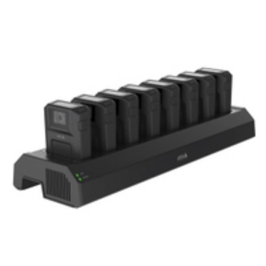 Image de Axis W701 DOCKING STATION 8 BAY EUR Chargeur - Noir (01724-002)