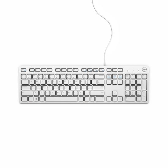 Image de DELL Clavier filaire - KB216 - allemand (QWERTZ) - blanc (KB216-WH-GER)