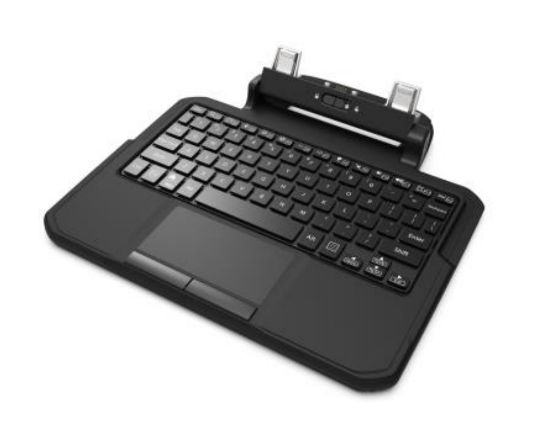 Image de Zebra clavier pour tablette Allemand Noir (KYB-ET6X-2IN1-DE1-01)