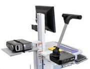 Image de Ergotron Large Utility Shelf Support mural et au plafond - Gris (97-540-053)