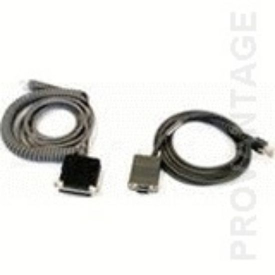 Image de Datalogic CAB-362 RS-232 Coiled 9-Pin Fem. Accessoire de lecteurs de codes à barres (90A051330)