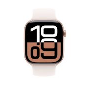 Image de Apple Bracelet Sport rose tendre 46 mm - M/L (MXM93ZM/A)