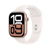 Image de Apple Bracelet Sport rose tendre 46 mm - M/L (MXM93ZM/A)