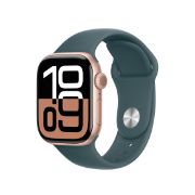 Image de Apple Bracelet Sport vert lacustre 42 mm - S/M (MXL93ZM/A)