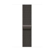 Image de APPLE Bracelet Milanais ardoise 46 mm - S/M - Gris (MC7L4ZM/A)
