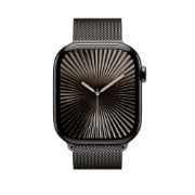 Image de APPLE Bracelet Milanais ardoise 46 mm - S/M - Gris (MC7L4ZM/A)