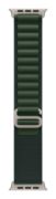 Image de APPLE Boucle Alpine vert foncé 49 mm - Medium - Finition titane naturel (MXMV3ZM/A)