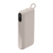 Image de Belkin 20 W, 20000mah, 152mm x 77.2mm x 25.1mm Banque d'alimentation électrique - Sable (BPB028HQSD)