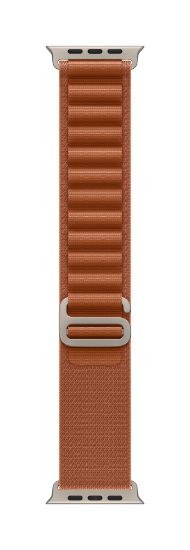 Image de Apple Boucle Alpine terracotta 49 mm - Large - Finition titane naturel - Marron (MFTD4ZM/A)