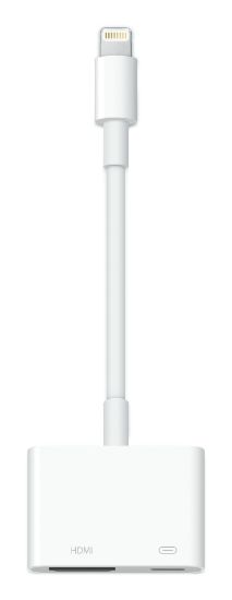 Image de Apple Lightning Digital AV Adapter - Blanc (MW2P3ZM/A)